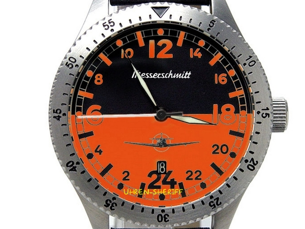 Messerschmitt ME 108 Night & Day - ME108-24DR orange